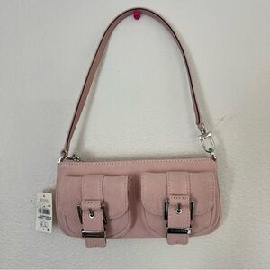 MICHAEL KORS Zoe Small Denim Shoulder Bag